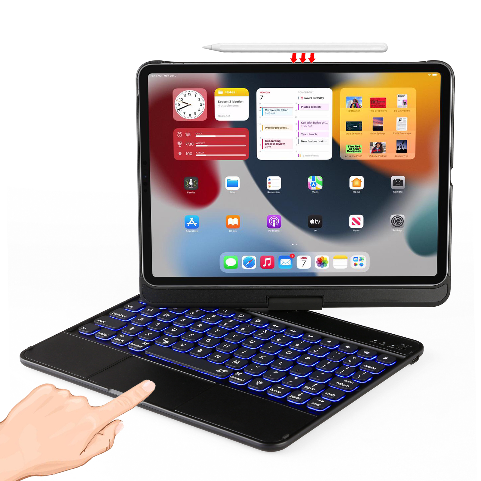LENRICH ipad 10th/11th keyboard case